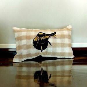 equestrian lumbar pillow 12x20 The Pillow Paddock cover only